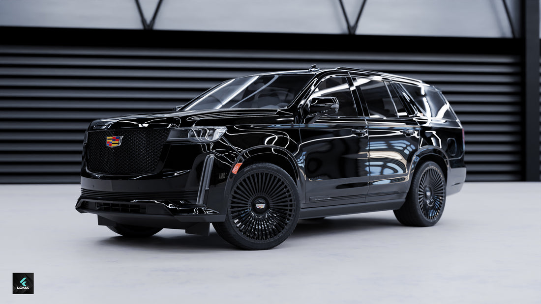 Cadillac Escalade 24-Inch Rims: Elevating Luxury with Custom Wheels - 2021 & 2022.