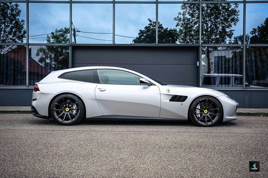 Revamping Ferrari GTC4 Lusso with LOMA Forged™ Custom Wheels.