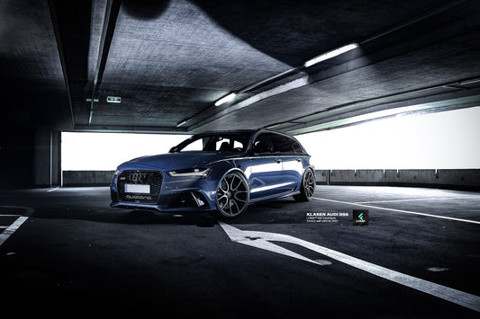 The Audi RS6 Custom Rims by Klasen Motors and LOMA™ RS1 TrackSpec Wheels.