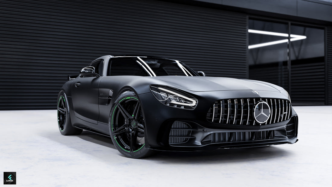 Mercedes-AMG GT Wheels: Experience LOMA's Forged Rims & Tires.