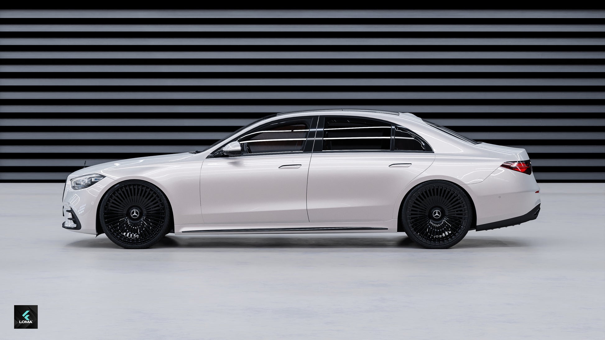 Elevate your Mercedes-Benz S550/S580 W223 with 22-inch SPECTER Rims from LOMA Forged™.