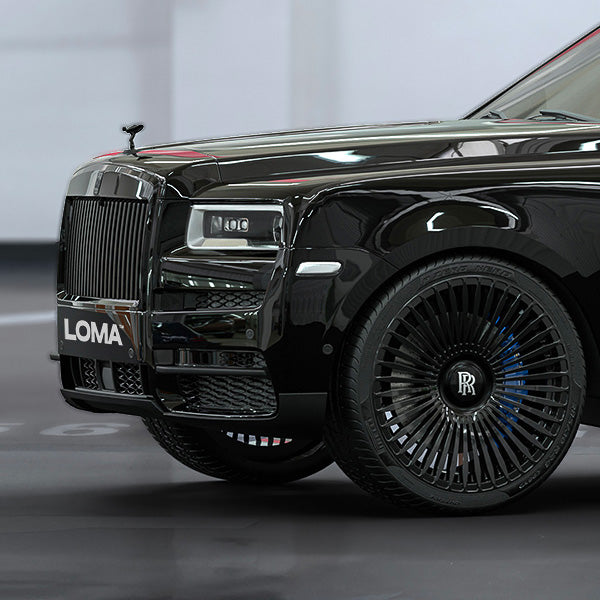 Rolls-Royce Cullinan 24 Inch LOMA Forged Specter rims.