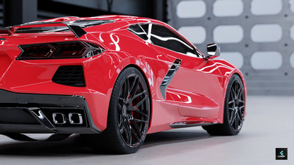 LOMA™ C8 Corvette Z06 GTC Deep Dish Rims | US Mag & 3-Piece Wheels.