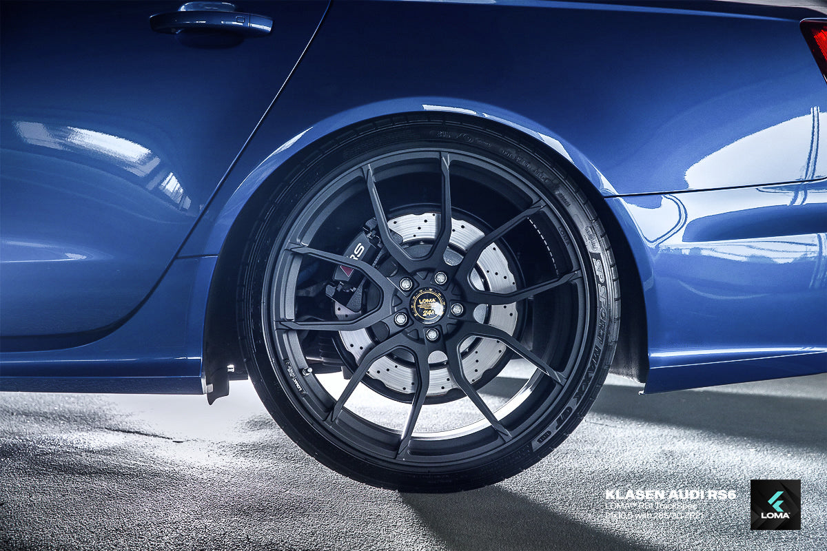 Audi RS6 Performance Rims 21" (4G) | LOMA Forged RS1 TrackPulse Wheels.