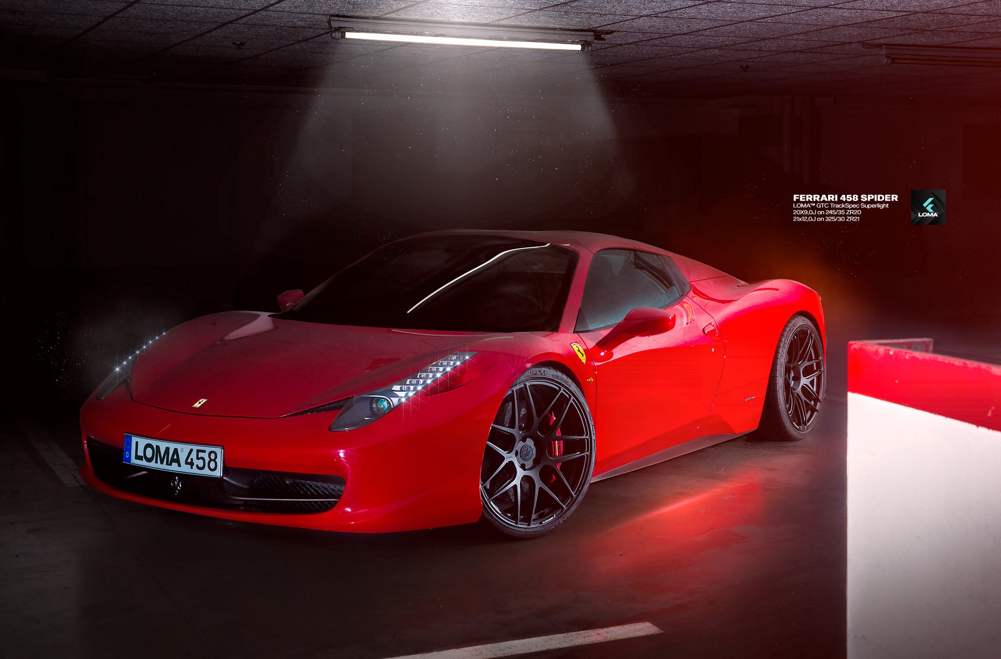 Custom Wheels: Precision Tailored for Ferrari 458 Italia.