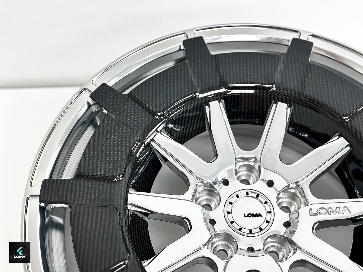 LOMA Forged wheels, an ideal choice for custom Corvette C8