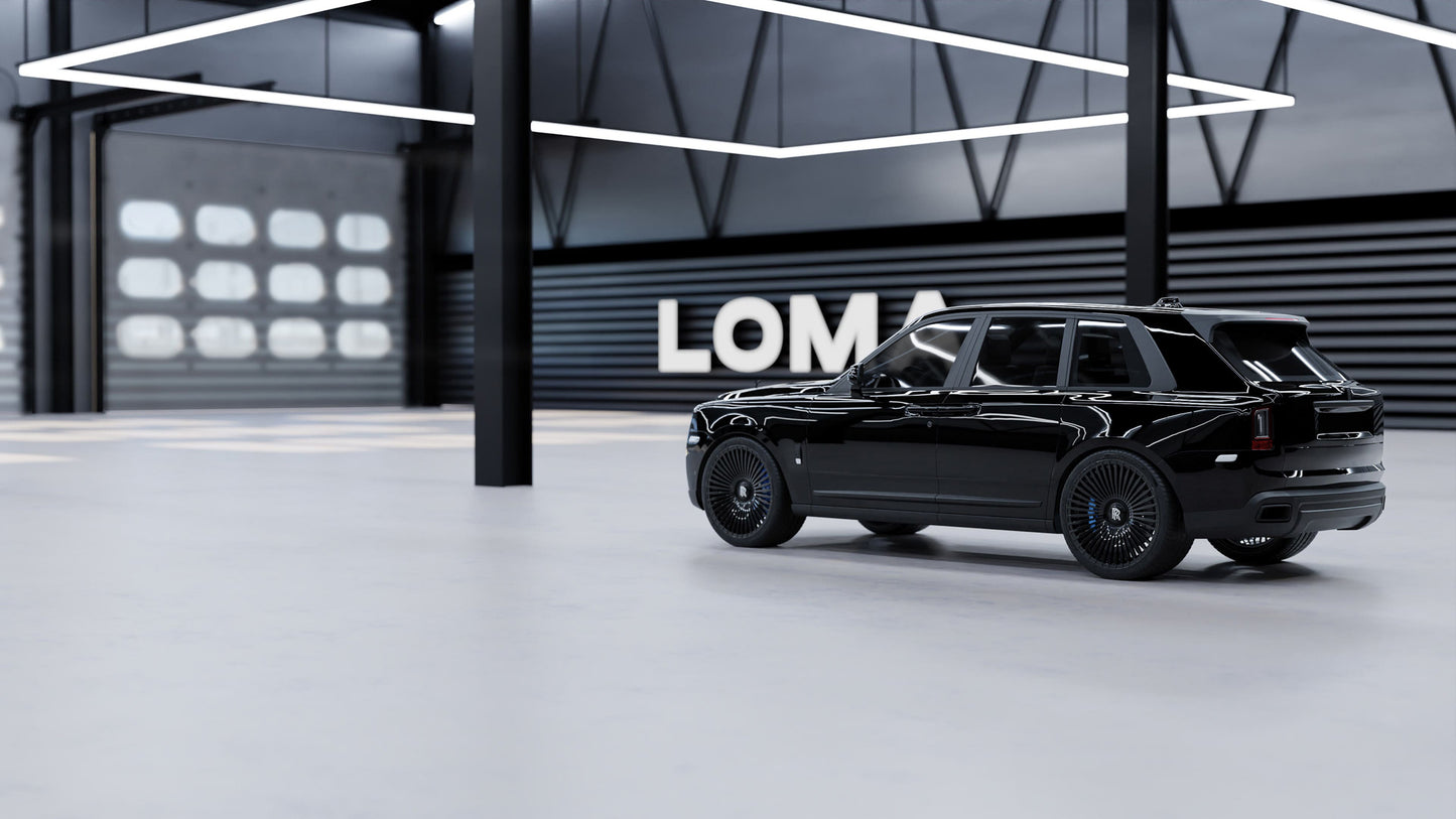 Rolls Royce Cullinan 23" Rims | LOMA Forged Specter Wheels.