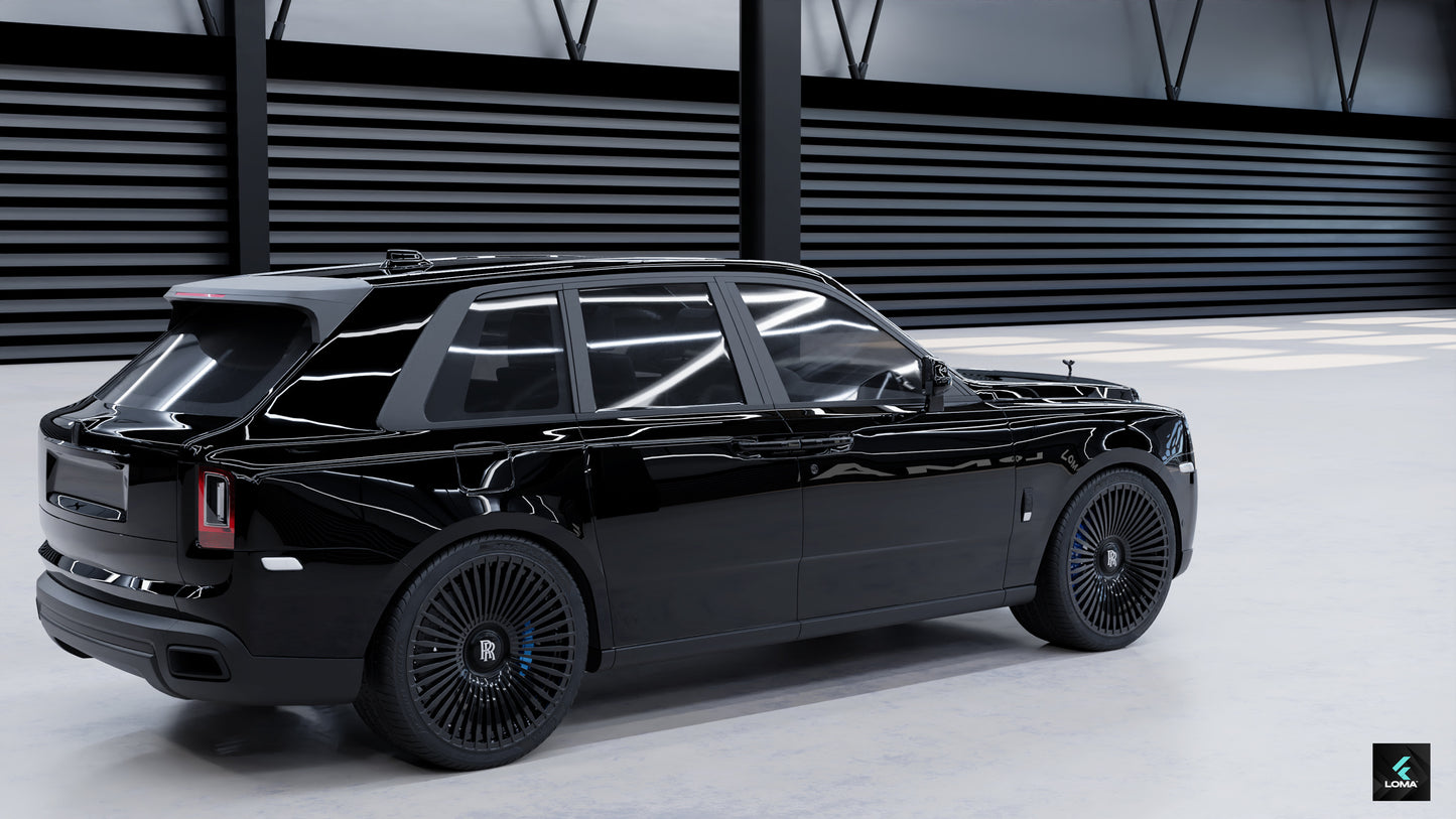 23" Rolls Royce Cullinan SPECTER Custom Rims | LOMA Forged™