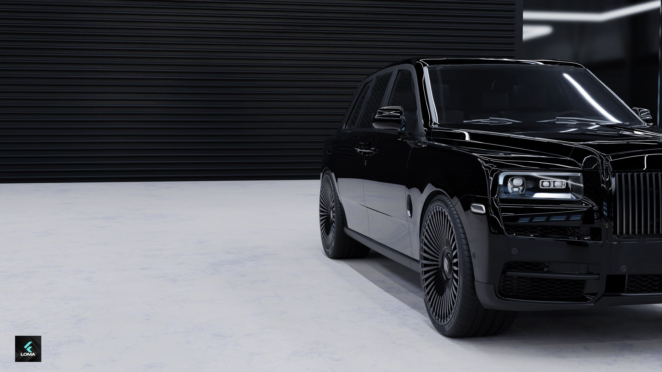 Rolls-Royce-Cullinan-on-LOMA-SPECTER-Custom-Forged-Luxury-Wheels-Rims-in-24-Inches-Showroom-7-min