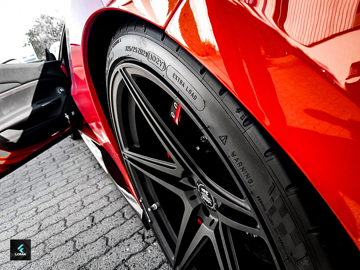 Ferrari 488 21" Custom Wheels | GTO PrimoVeloce LOMA Forged™