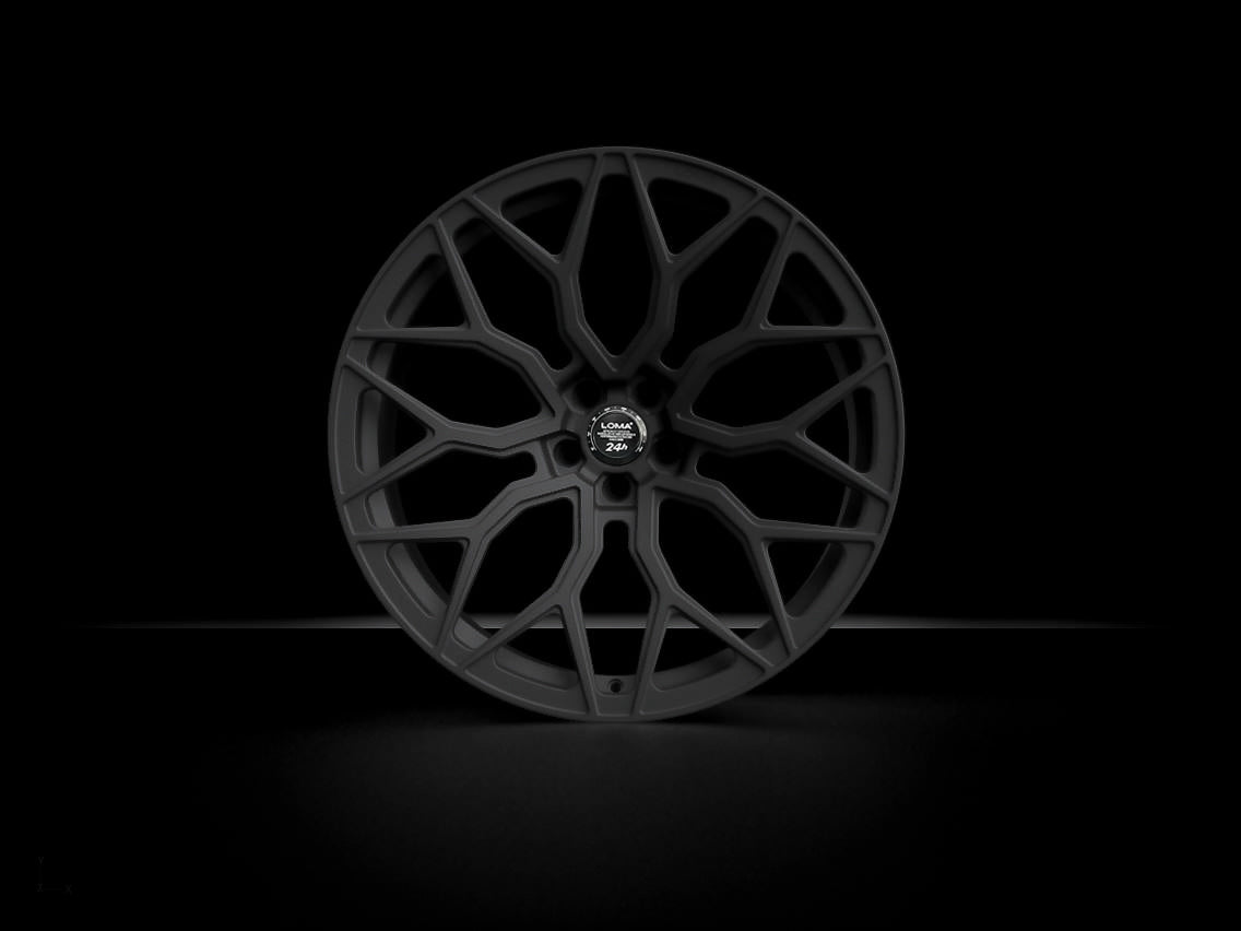 Luxury Bentley rims: LOMA Forged BF1 on GT Speed