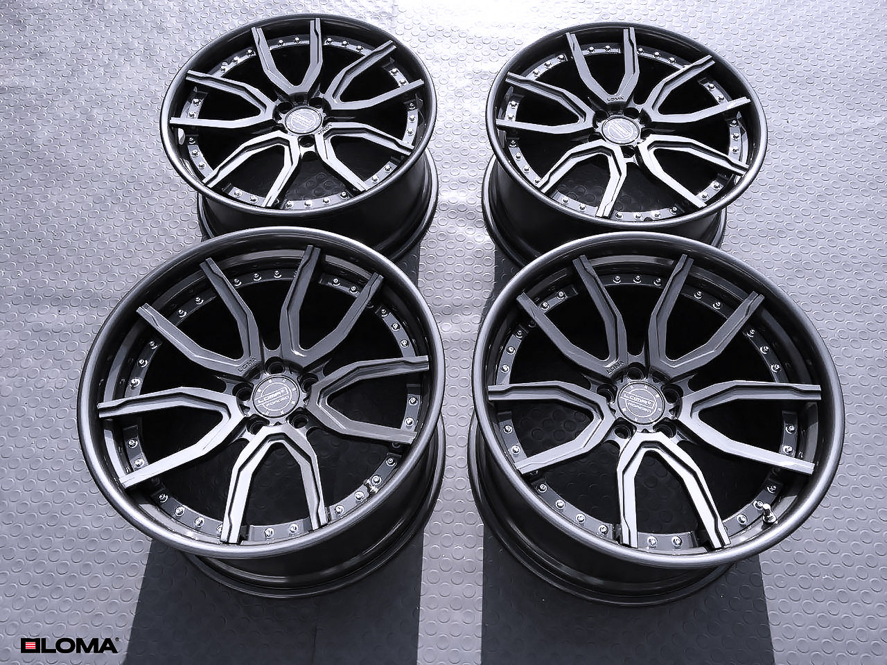 LF-5.1 Forged Wheels by LOMA: 19″-24″ Sizes in 1/2/3-Piece Options.